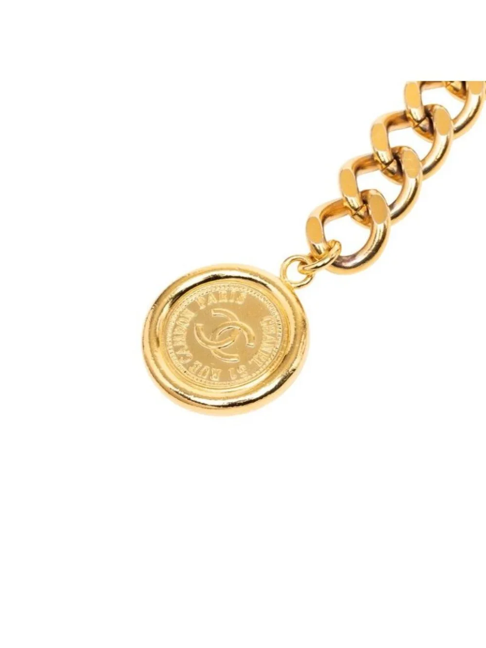 Chanel 31 Rue Cambon Vintage Chain Belt Gold Plated